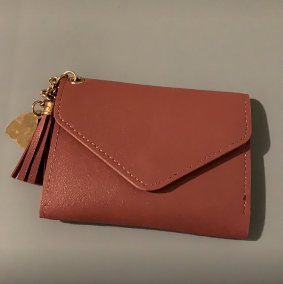 Cute Tassel Pendant Decor Wallet, Faux Leather Snap Wallet - Picture 2 of 14